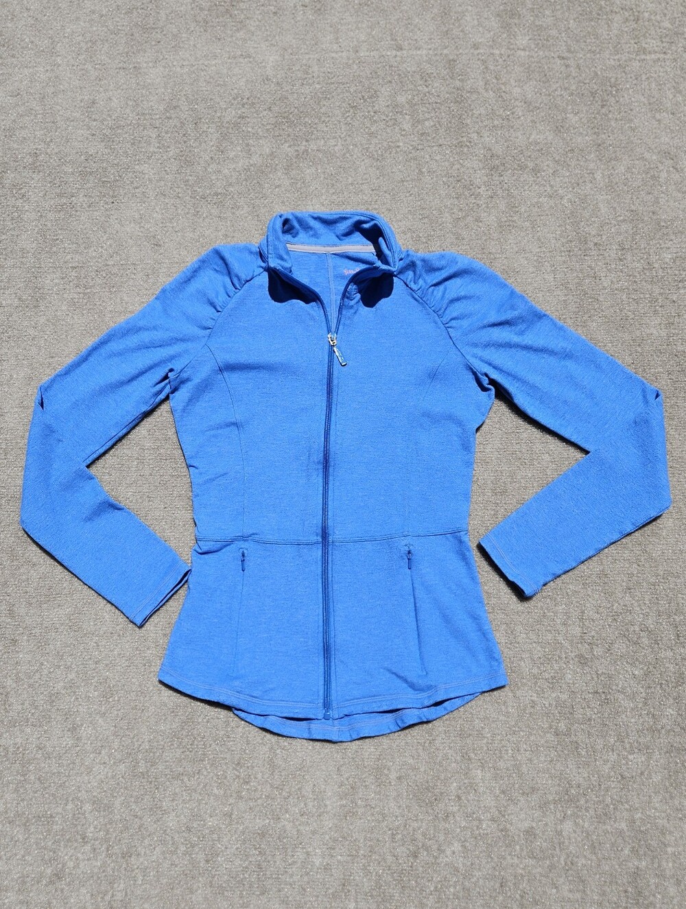 Lilly Pulitzer Luxletic Jacket Size Small Full Zip Pockets Athletic Long Sleeve